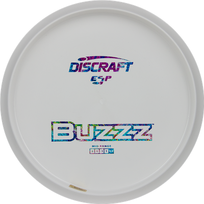 Discraft ESP Buzzz Golf Disc - Bottom Stamped - Solid White