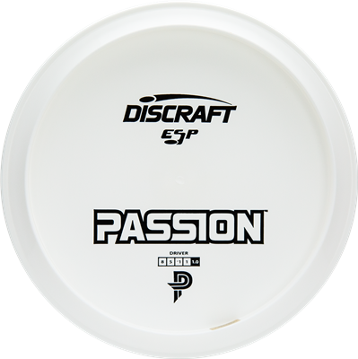Discraft White ESP Passion Bottom Stamp