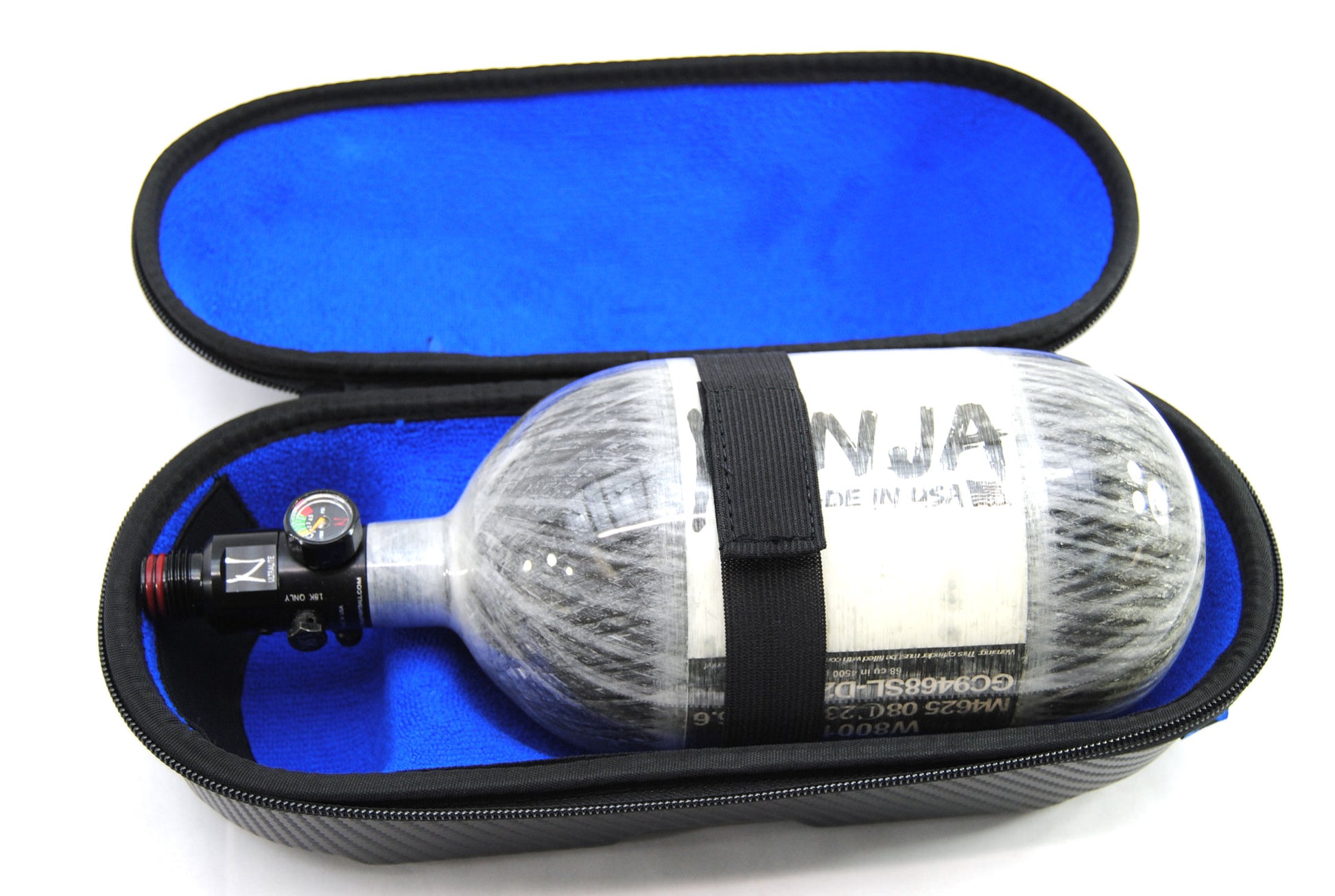 Exalt Carbon Tank Case Black/Blue PB Sports LLC