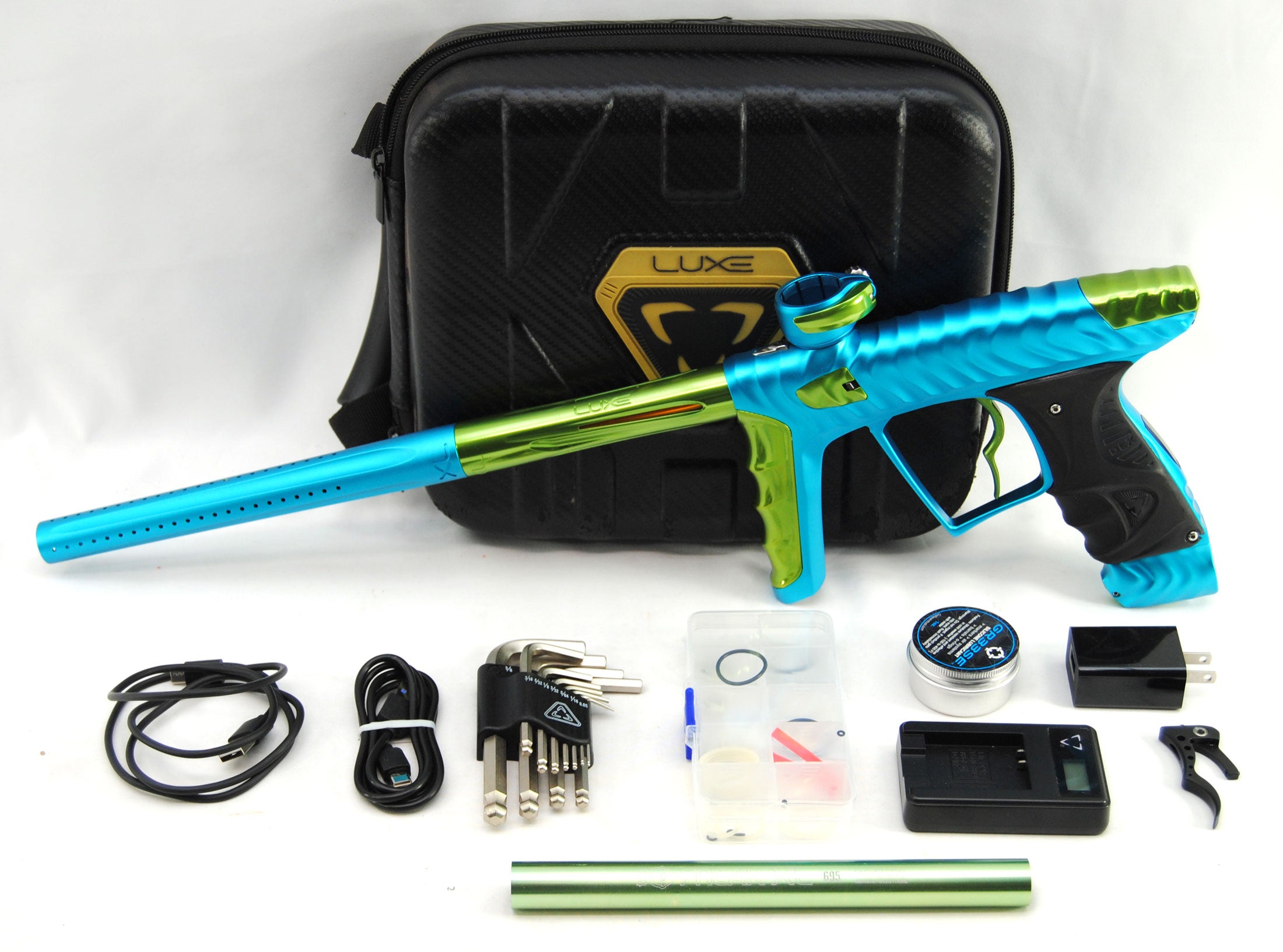 Used DLX Luxe X Ripper - Teal/Green – PB Sports LLC