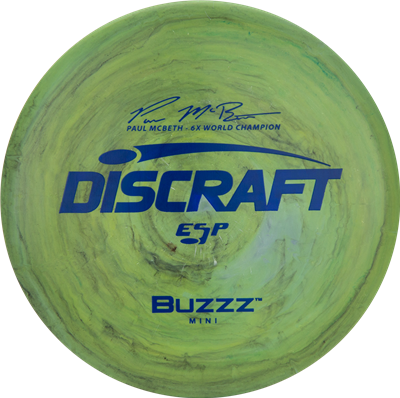 Discraft Mini Paul McBeth ESP Buzzz Signature Series