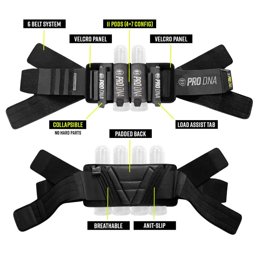 Infamous Pro DNA Reflex Sport 4+7 Harness PB Sports LLC