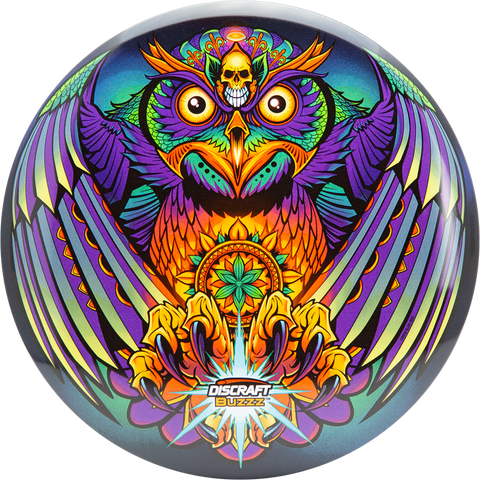 Discraft Brian Allen Supercolor Gallery Buzzz Golf Disc - Owl