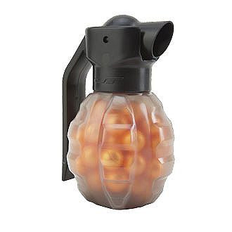 JT Splatmaster 50ct orange with yellow fill .50 cal paintballs 50 rounds - JT Splatmaster
