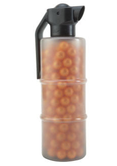 JT Splatmaster 200ct orange with yellow fill .50 cal paintballs 200 rounds - JT Splatmaster