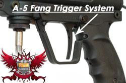 Tippmann A-5 Fang Trigger - Black - TechT