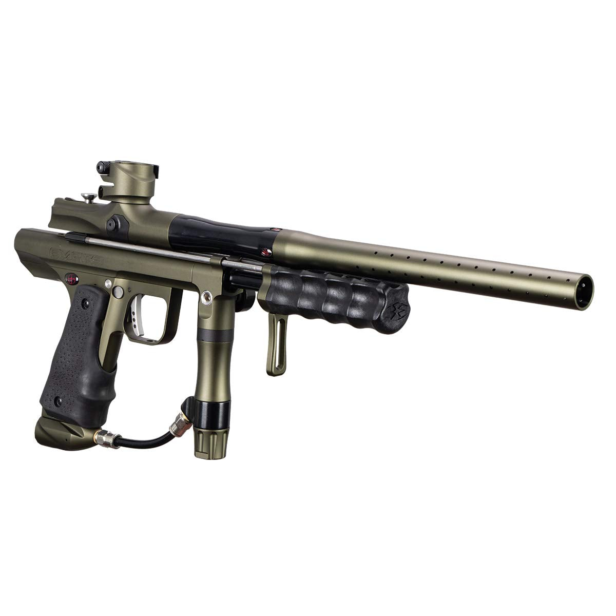 Empire Sniper Pump - Dust Olive / Polished Black - Empire