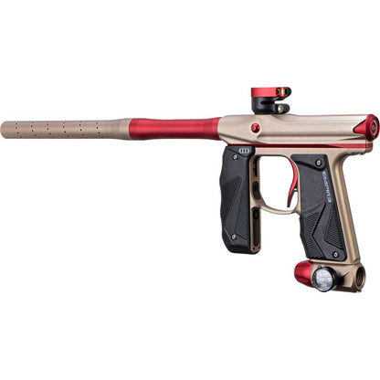 Empire Mini GS Paintball Gun w/ 2 Piece Barrel - Dust Tan / Red - Empire