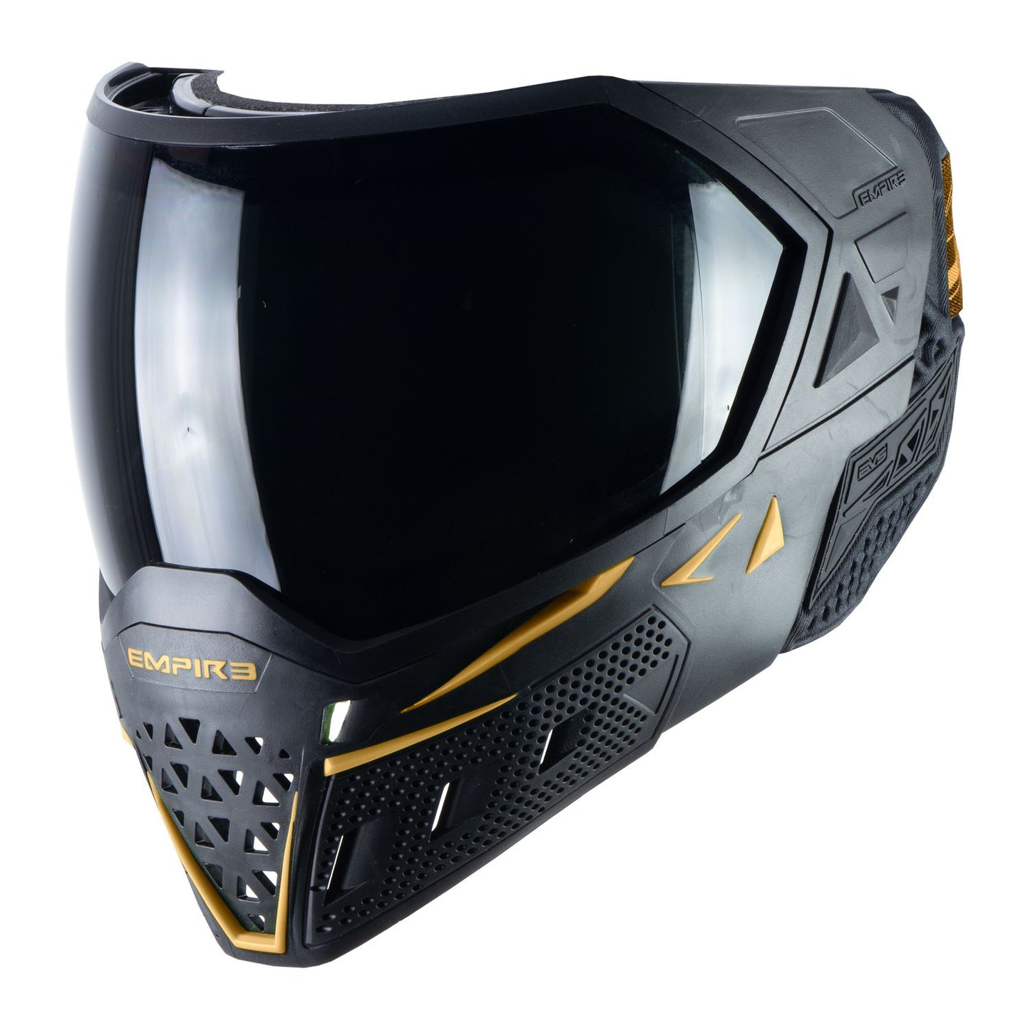 Empire EVS Enhanced Vision System Goggle - Black/Gold - includes 2 lenses