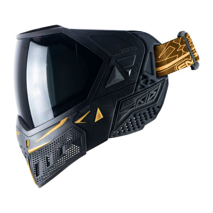 Empire EVS Enhanced Vision System Goggle - Black/Gold - includes 2 lenses