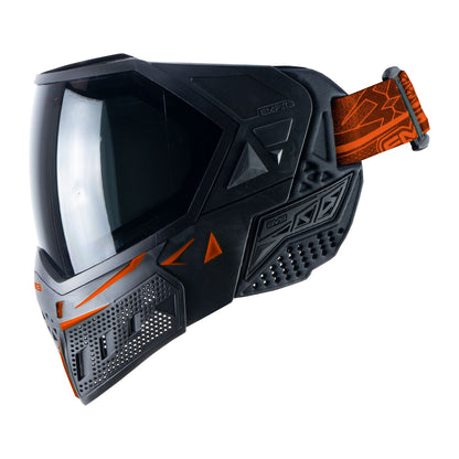 Empire EVS Enhanced Vision System Goggle - Black/Orange - includes 2 lenses