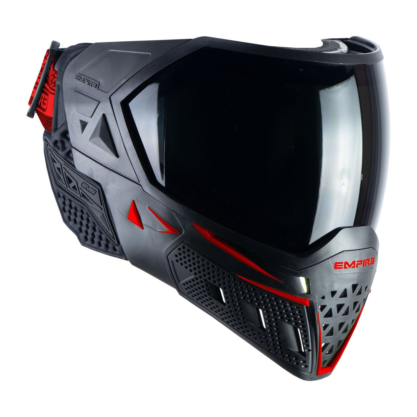 Empire EVS Enhanced Vision System Goggle - Black/Red - includes 2 lenses