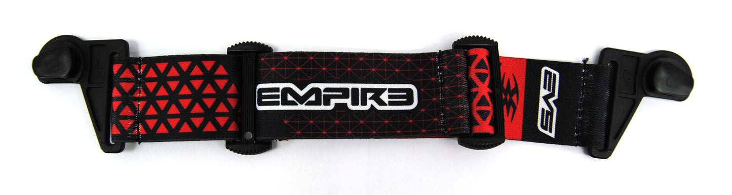 Empire EVS Paintball Goggle / Mask Replacement Strap (Red) - Empire