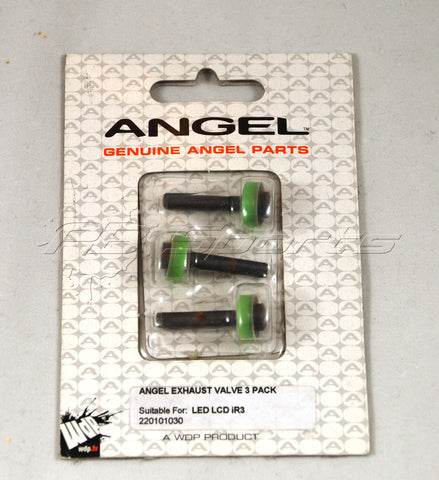 Angel Exhaust Valve 3 pack for LED, LCD, iR3 - Angel Paintball Sports