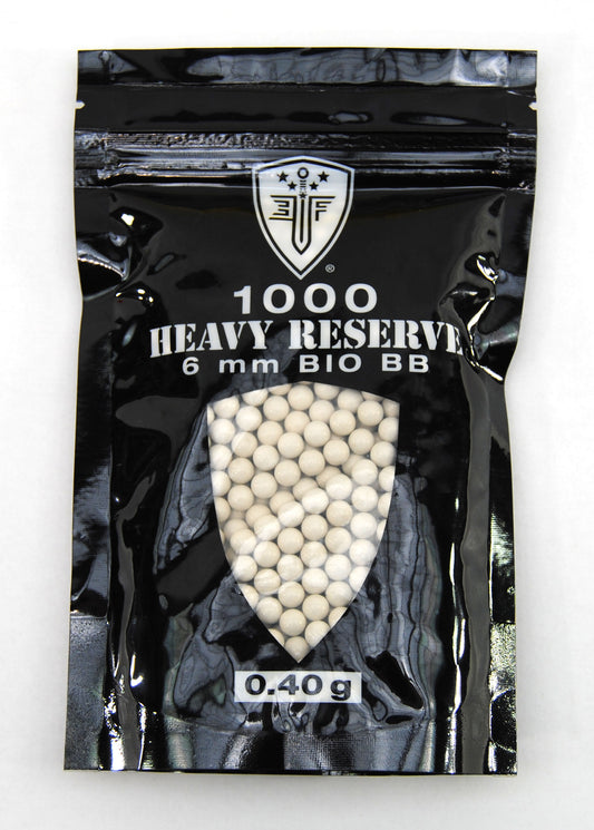 Elite Force 0.40g Airsoft Heavy Reserve Bio BBs - 1000 Count Bag