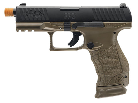 Elite Force Walther PPQ Black DEB Tac GBB Airsoft Pistol - Elite Force