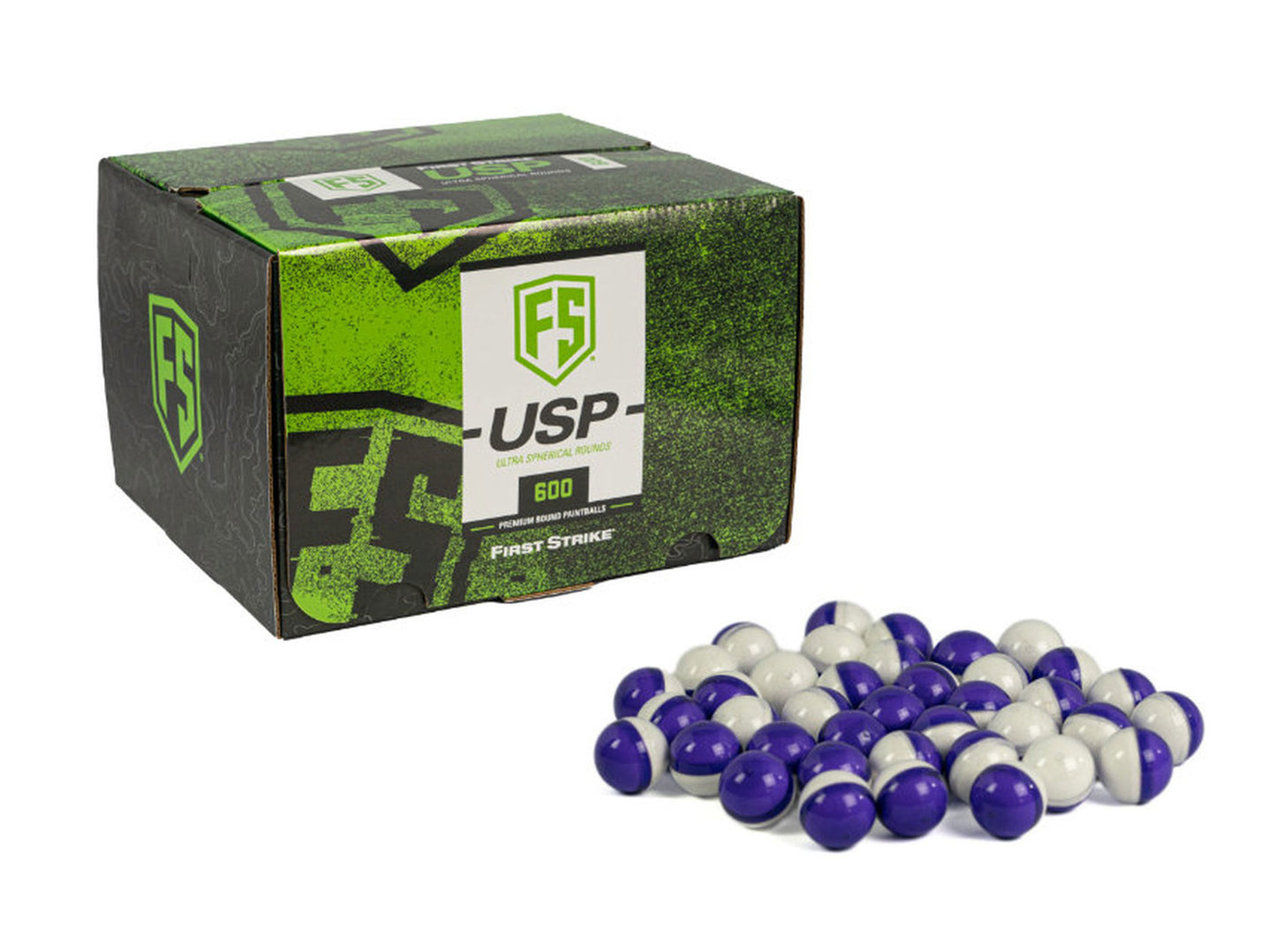 First Strike USP Rounds - 600 Count - Ultra Spherical Projectiles - First Strike