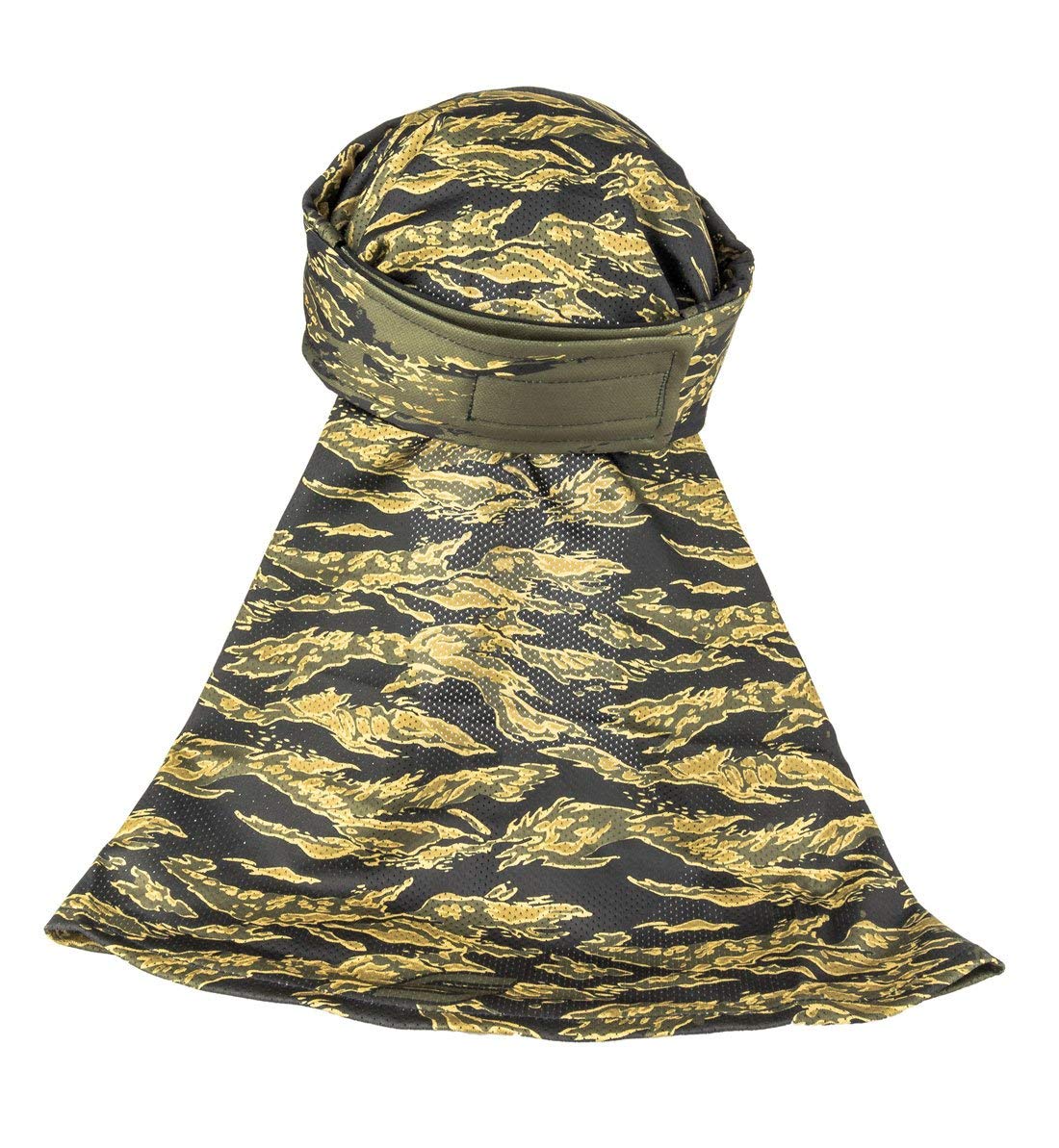 Social Paintball Grit Deluxe Headwrap - Tigerstripe Olive - Social Paintball