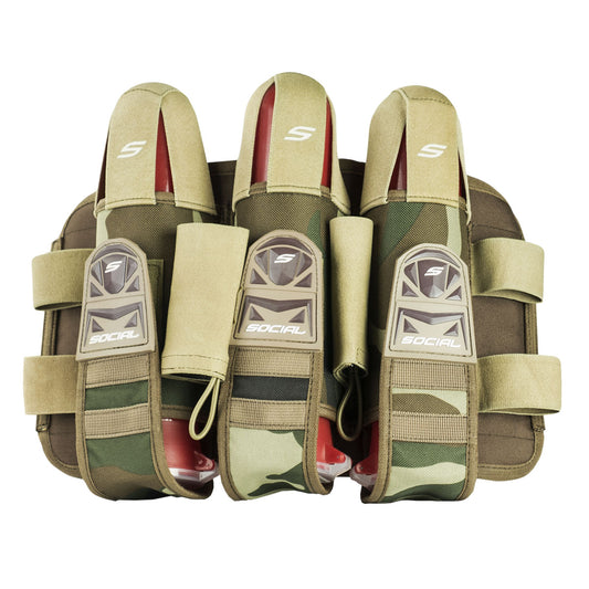 Social Paintball Grit Pack Harness - Coyote Tan Woodland