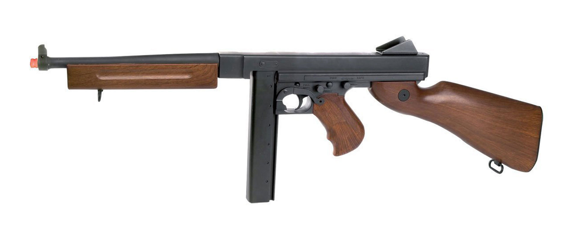 Cybergun / CYMA Licensed Thompson M1A1 Airsoft AEG Rifle w/ Metal Gearbox &amp; Receiver - Evike