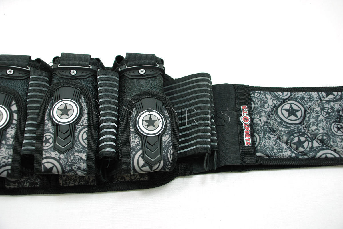 GI Sportz 4+7 RACE Pro Harness Grey Herald Paintball Pack with ejection - Sports - G.I. Sportz