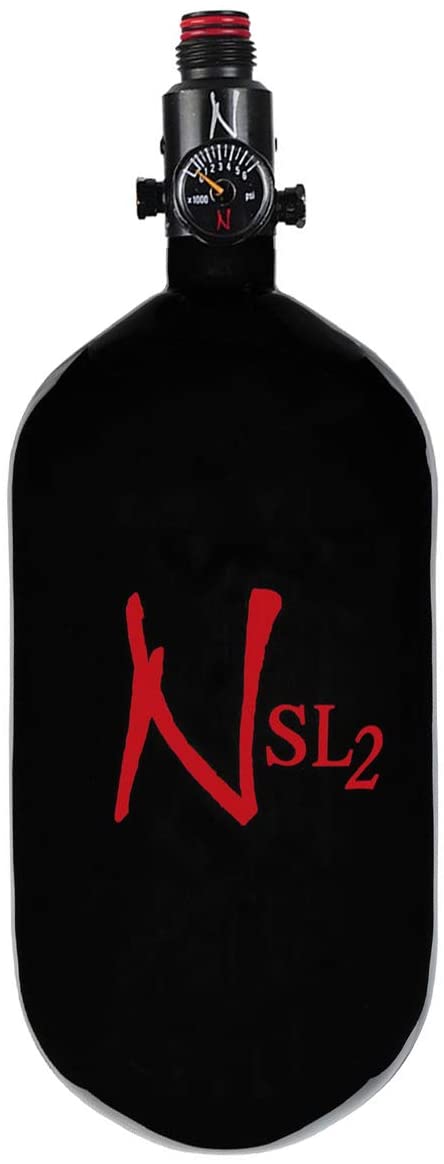 Ninja SL2 77ci 4500psi w/ Standard Ninja Regulator - Black / Red Logo - Ninja