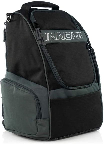 Innova Adventure Disc Golf Backpack - Black/Grey - Innova