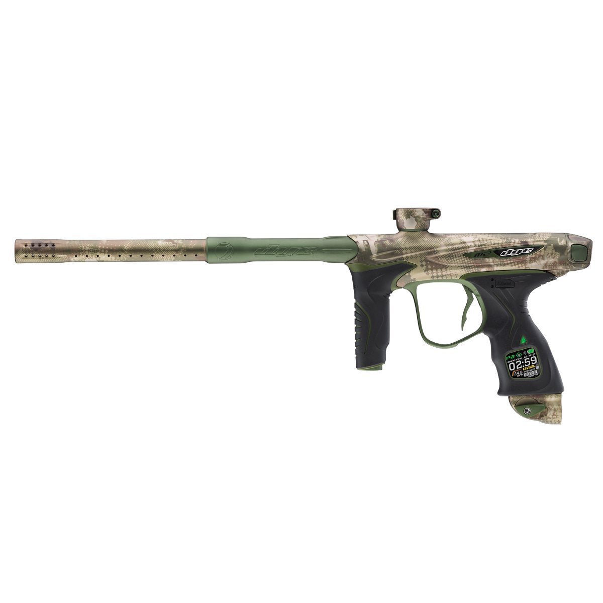 Dye M2 with MOSAir Paintball Marker - LE DyeCam - DYE