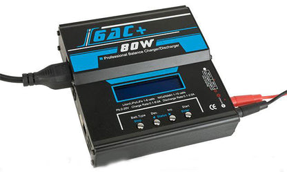 Ipower 6AC PRO 80W/5A Computer Battery Balancer Charger (NiCd NiMh Lipoly LiIon LiMn) - Evike