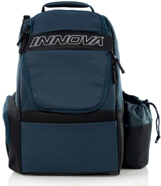 Innova Adventure Disc Golf Backpack - Navy/Black - Innova