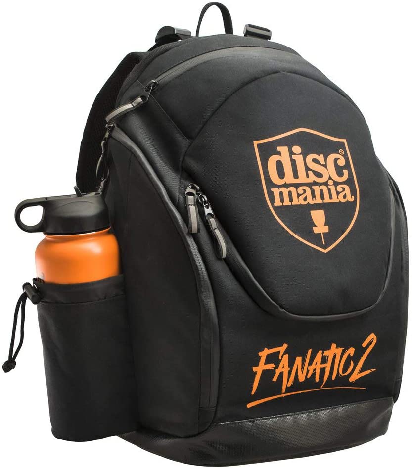 Discmania Fanatic 2 Disc Golf Backpack - Black - Discmania