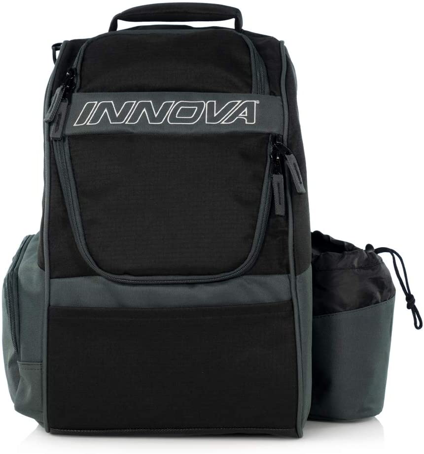 Innova Adventure Disc Golf Backpack - Black/Grey - Innova