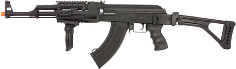 CYMA Kalashnikov Fully Licensed 60th Anniversary Edition Full Metal AK47 Tactical Airsoft AEG - Black - Evike