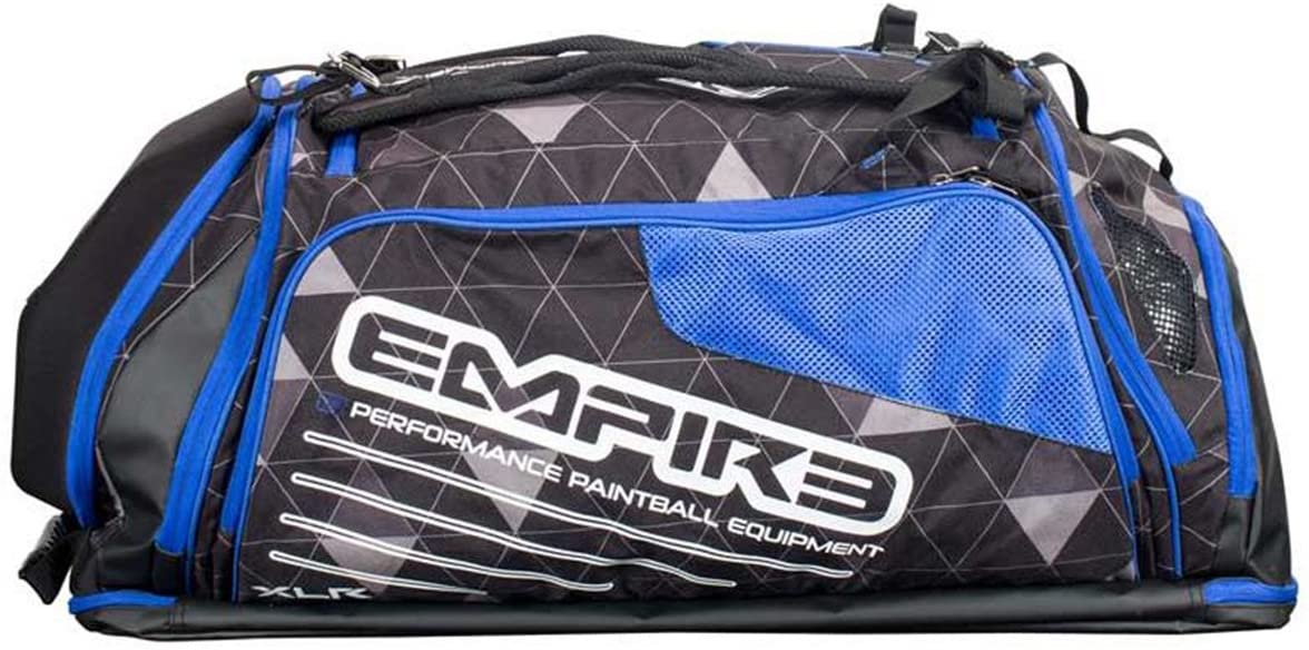 Empire F6 XLR Duffel Gear Bag w/ Goggle Case - Black/Blue - Empire