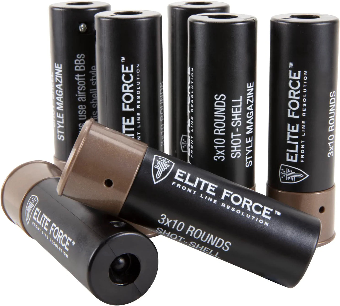 Elite Force Tactical Force Tri-Shot Airsoft CO2 Shotgun 6mm Black / Tan