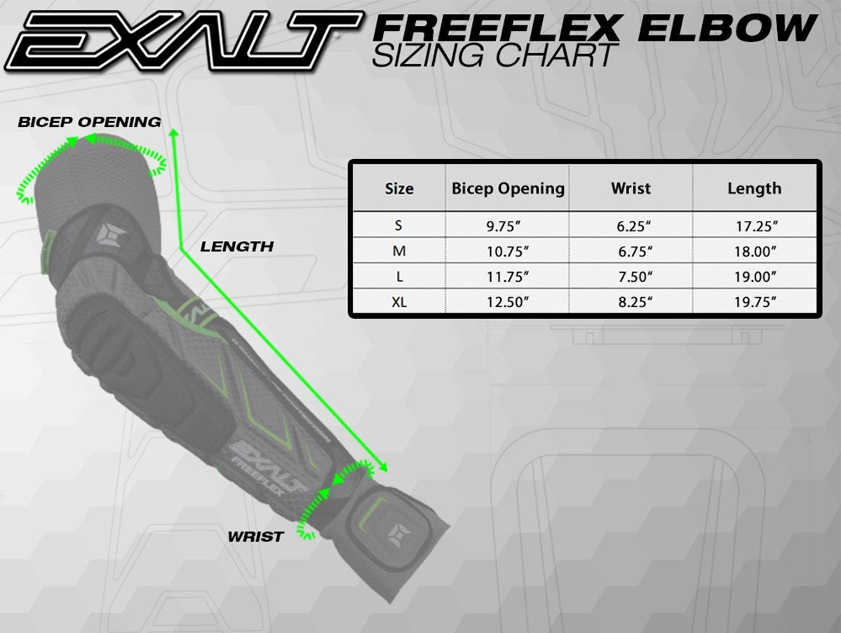 Exalt FreeFlex Elbow Pad - Black - Small - Exalt