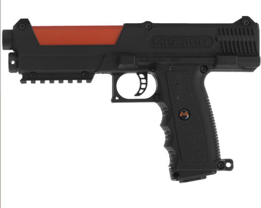 Mission Less Lethal TPR Less Lethal Pistol - Black/Orange - Mission Less Lethal