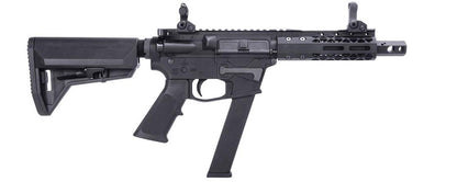 EMG Black Rain Ordnance BRO 9mm Gas Blowback SBR Airsoft Rifle - Black