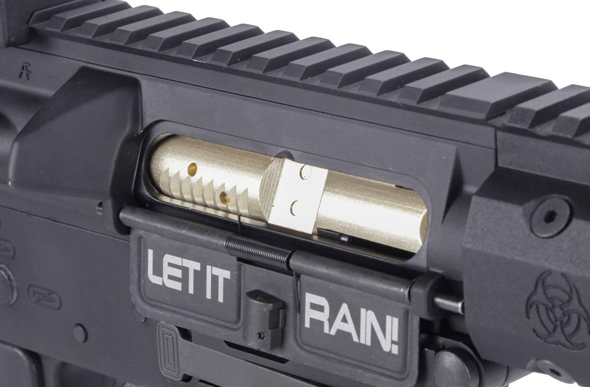 EMG Black Rain Ordnance BRO 9mm Gas Blowback SBR Airsoft Rifle - Black