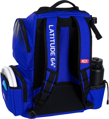 Latitude 64 Luxury E4 backpack Disc Golf Bag - Blue - Latitude 64