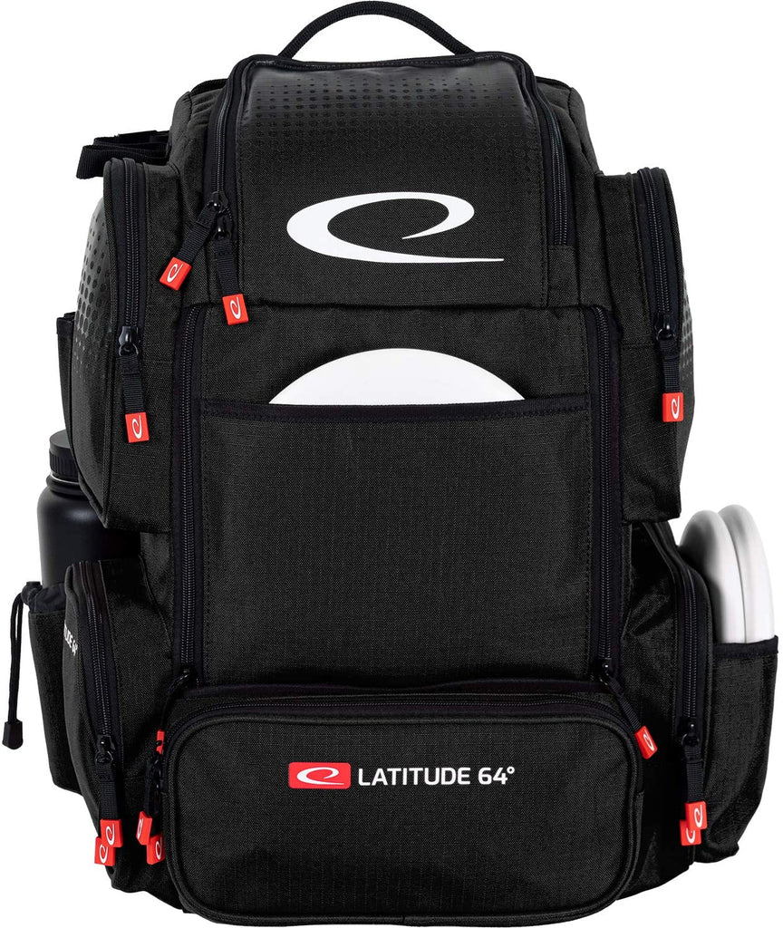 Latitude 64 Luxury E4 backpack Disc Golf Bag Black