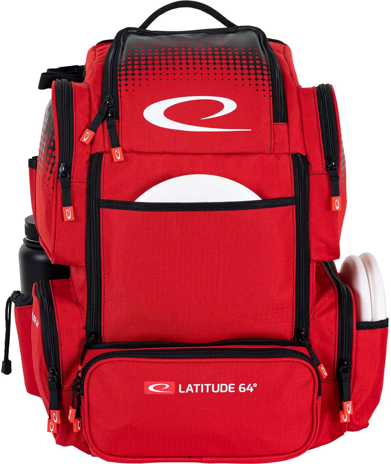 Latitude 64 Luxury E4 backpack Disc Golf Bag - Red - Latitude 64