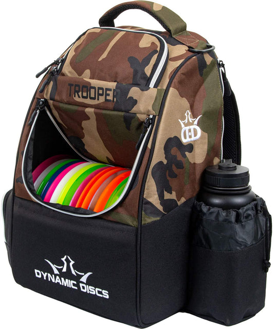 Dynamic Discs Trooper Disc Golf Bag - Woodland Camo