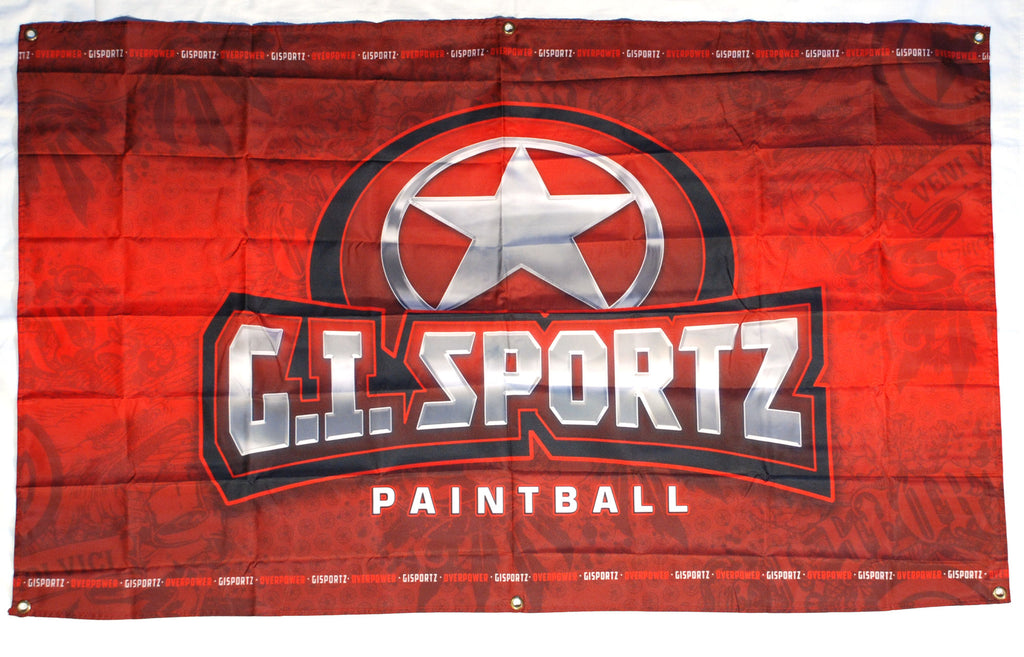 GI Sportz Paintball Banner 3'x5'