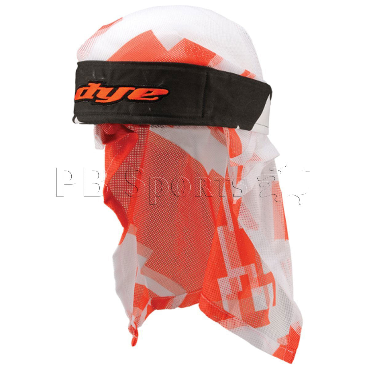 Dye Head Wrap - Airstrike Orange/White - DYE