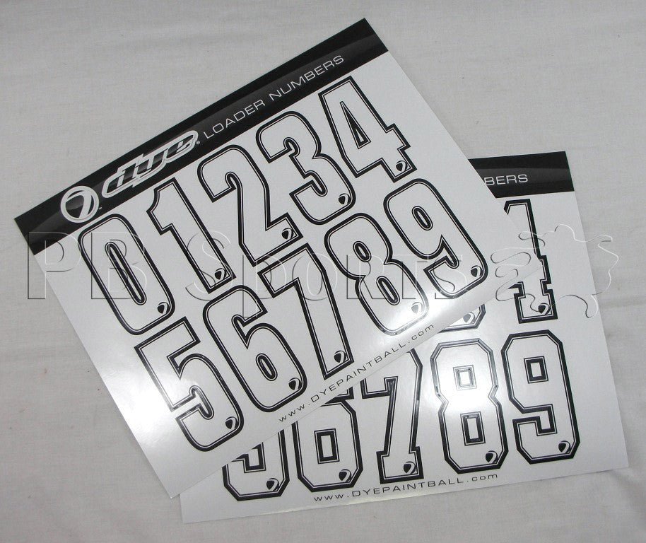 Dye loader number kit – PB Sports LLC