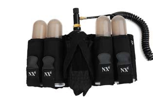 NXe Recreational Pak, 4+1 Pod and Tank Harness - Black - NXE
