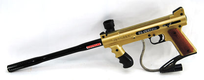 Used Tippmann 98 Custom w/ 14 Inch Sniper Barrel - Gold/Black - Tippmann Sports