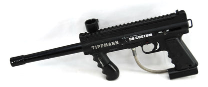 Used Tippmann 98 Custom PS w/ Reverse ASA - Black - Tippmann Sports