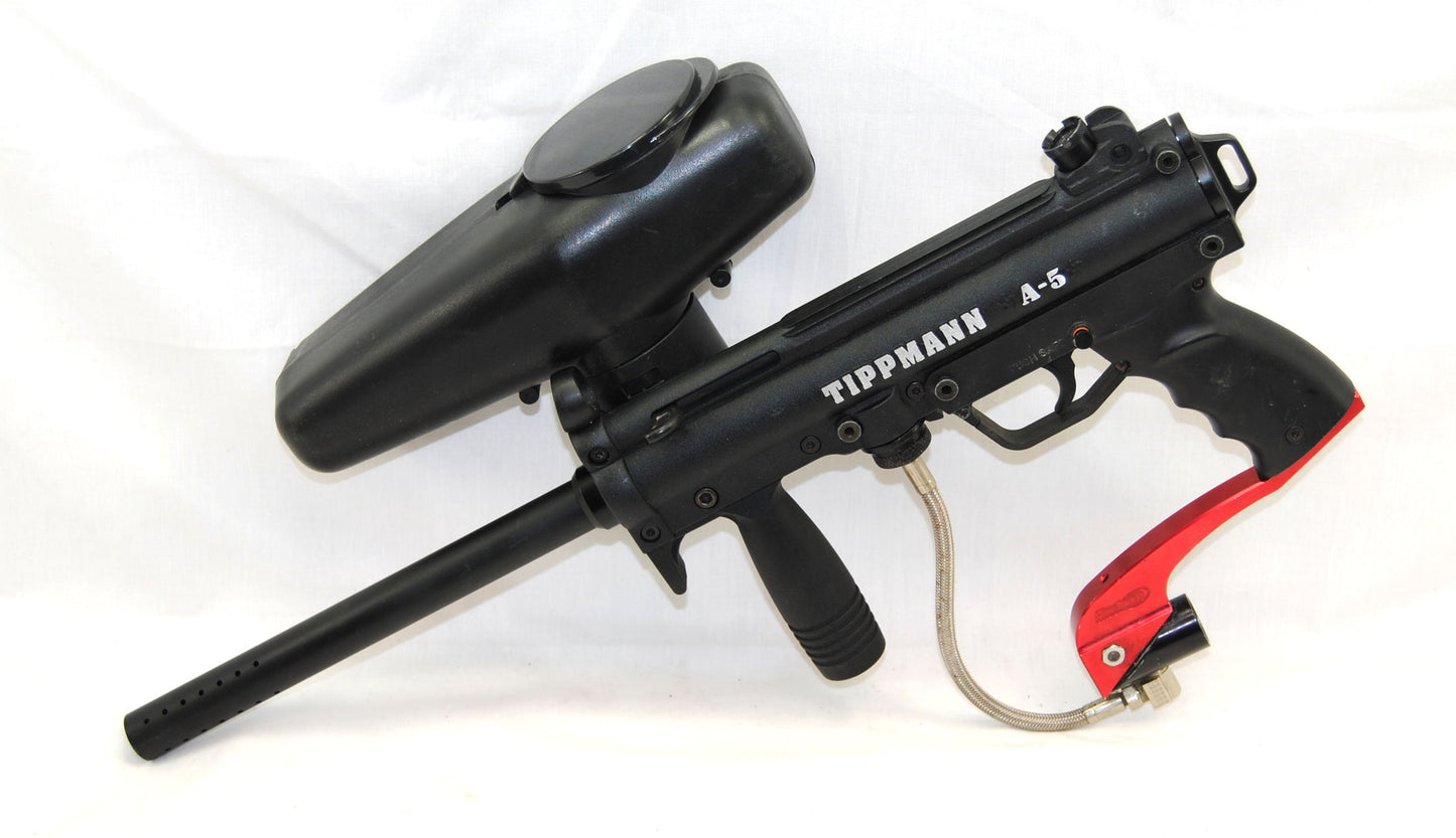 Used Tippmann A5 with Old Style E-Grip and Drop Forward - Tippmann Sports